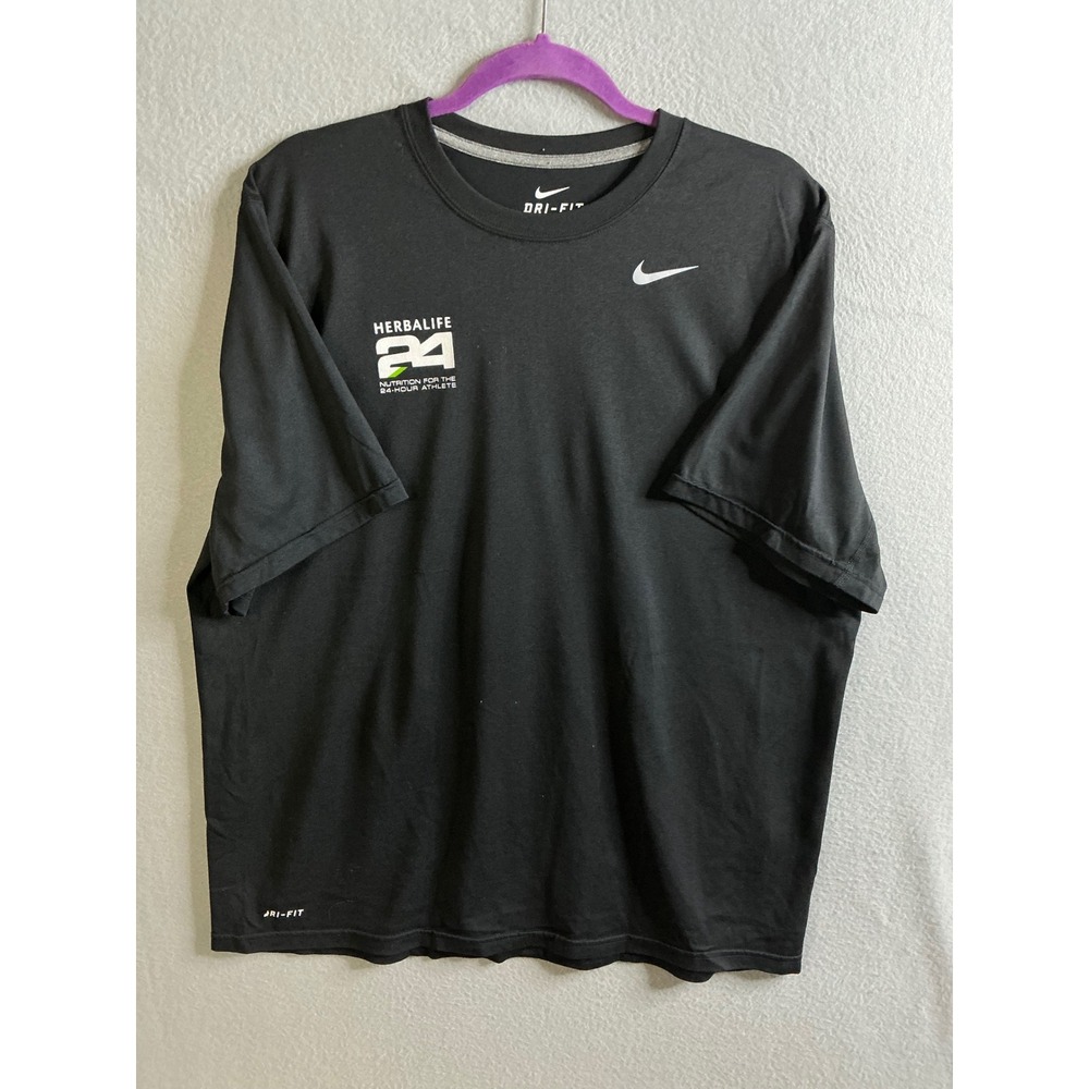Nike Herbalife Tee Shirt Men's Extra Large Training T-Shirt Moisture Wicking‎